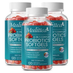 Probiotics Capsules with Fruit and Vegetables